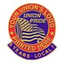 Union Lapel Pins, Union Made & Union Printed