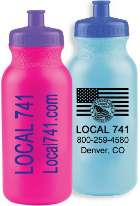 Union Water Bottles, Union Made & Union Printed